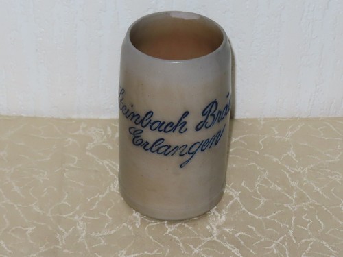 Bierkrug steingut geritzter - bierkrug,