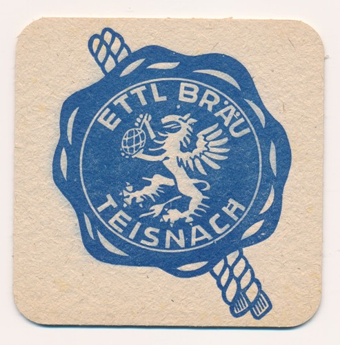 Bierdeckel ettl bräu - bräu, teisnach