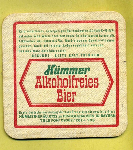 Bierdeckel hümmer bräu - hümmer,