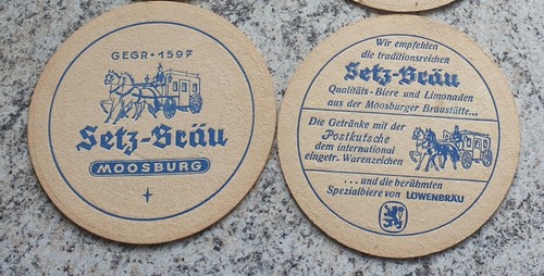 Bierdeckel bierfilzl vom - bierfilzl, setz