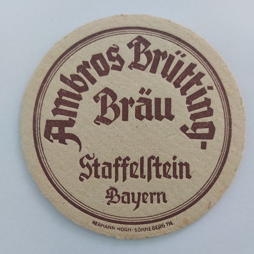 Bierdeckel brauerei - vk,