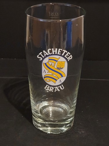 Altes bierglas stacheter bräu - altes,