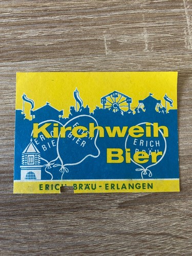 Bieretikett erich bräu - bieretikett, erich-bräu