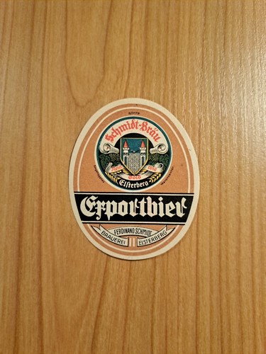Bieretikett schmidt - ☆☆bieretikett,