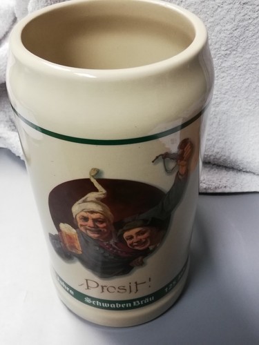 Bierkrug 125 jahre schwaben - 125,