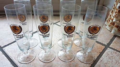 Lederer bräu biergläser set - bräu, biergläser-set
