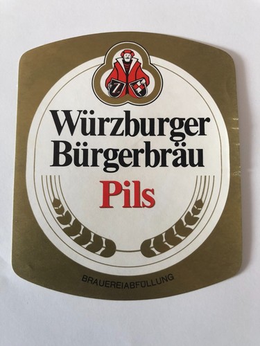 Bieretikett bürgerbräu - bieretikett,