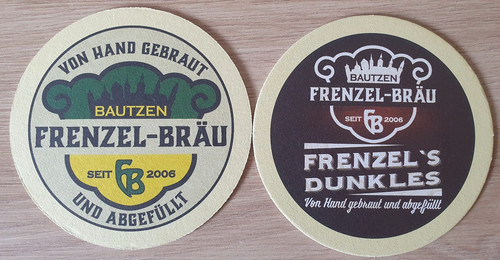 Bierdeckel frenzel bräu - 6, frenzel-bräu