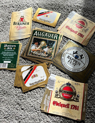 Bieretiketten bierdeckel - bieretiketten,