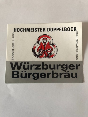 Bieretikett bürgerbräu - bieretikett,