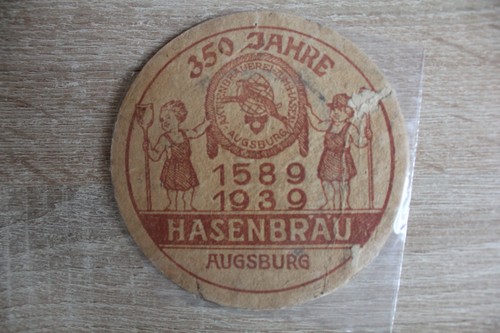Alter bierdeckel 1939 - alter,