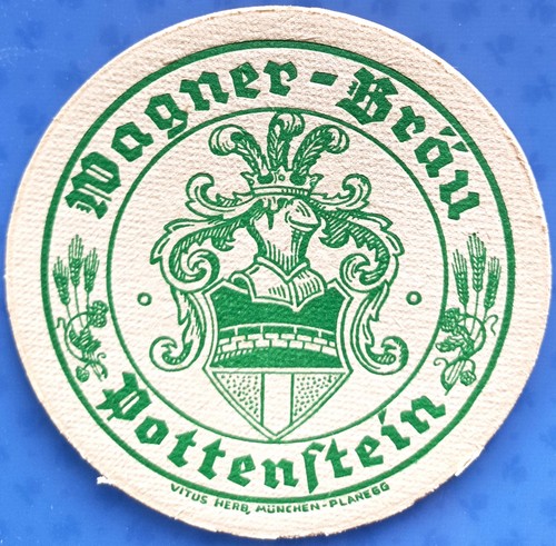 Alter bierdeckel wagner bräu - alter,