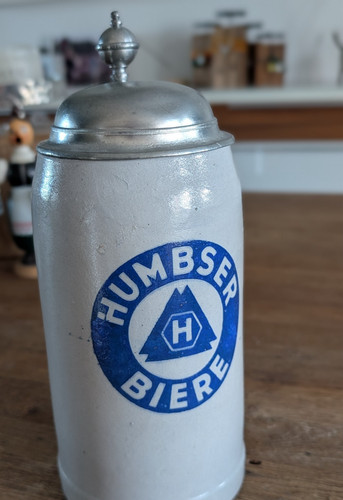 Alter brauerei bierkrug - 1,