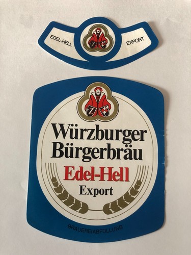 Bieretikett bürgerbräu - bieretikett,