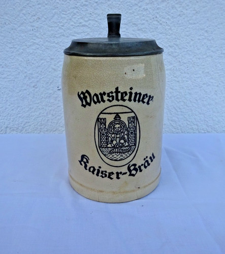 Bierkrug warsteiner kaiser - warsteiner,