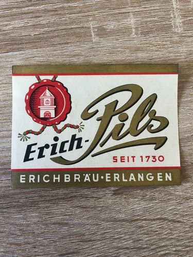 Bieretikett erich bräu - bieretikett, erich-bräu