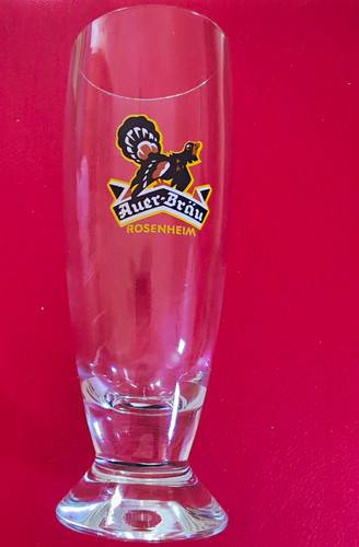 Auer bräu bierglas mit - auer-bräu,