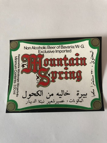 Bieretikett bürgerbräu - bieretikett,