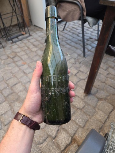 Historische bierflasche - historische,
