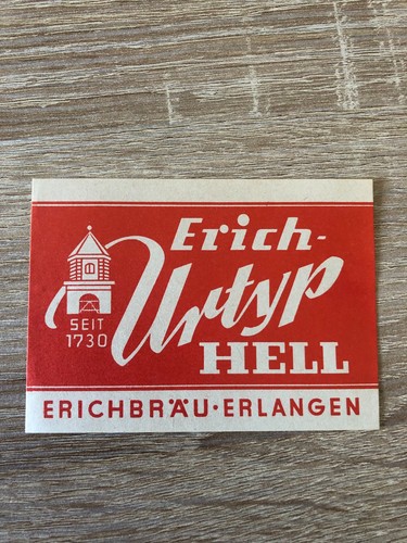 Bieretikett erich bräu - bieretikett, erich-bräu