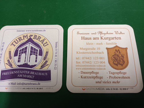 Brandneu selten bierdeckel - brandneu,