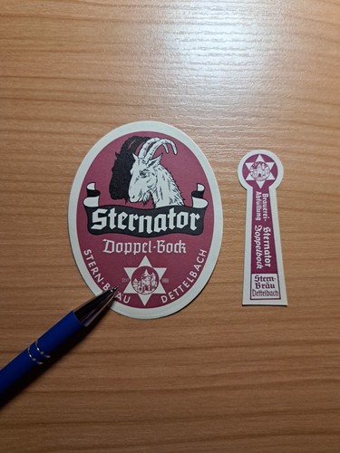 Bieretiketten stern - ☆☆bieretiketten,