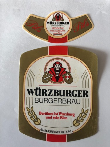 Bieretikett bürgerbräu - bieretikett,