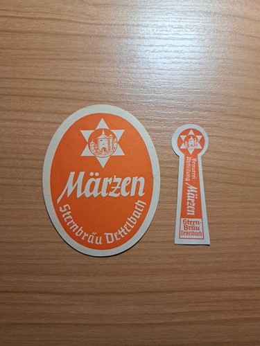 Bieretiketten stern - ☆☆bieretiketten,