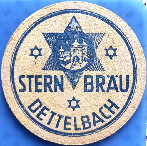 Alter bierdeckel stern bräu - bierdeckel,