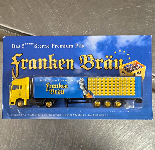 Franken bräu werbe - franken, truck