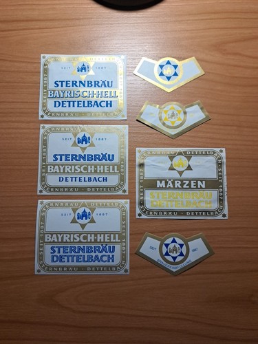 Bieretiketten stern - ☆☆bieretiketten,