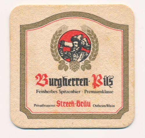 Bierdeckel streeck bräu - streeck,