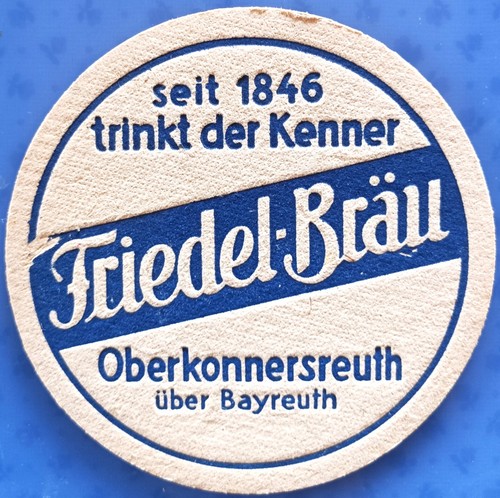 Alter bierdeckel friedel - alter,
