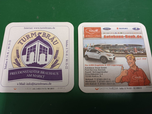 Brandneu selten bierdeckel - selten:,
