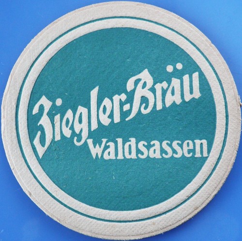 Alter bierdeckel ziegler bräu - bierdeckel, ziegler-bräu