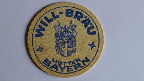 Bierdeckel will bräu motten - -,
