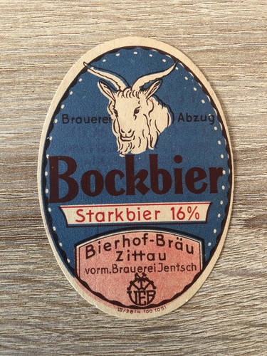 Bieretikett bierhof bräu - bieretikett, bierhof-bräu