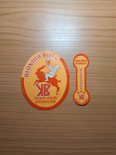 Bieretikett kolb bräu - ☆☆bieretikett,
