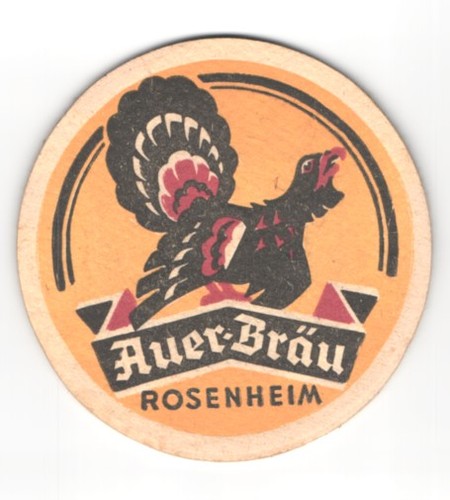 Bierdeckel rosenheim - bierdeckel,