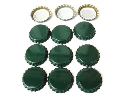 Kronkorken grün 26mm - kronkorken, neue