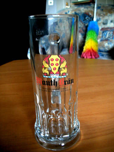 Bierglas ehemalige brauerei - bierglas,